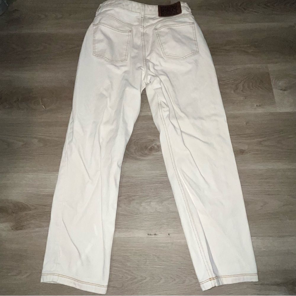 Reclaimed Vintage Cream High Rise Jeans - Picture 5 of 9